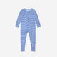 Motette - Long Sleeve Sleeper - Cobalt Stripe 