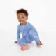 Motette - Long Sleeve Sleeper - Cobalt Stripe 