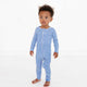 Motette - Long Sleeve Sleeper - Cobalt Stripe 