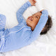 Motette - Long Sleeve Sleeper - Cobalt Stripe 