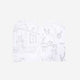 Moulin Roty -  Coloring Book with Assorted Stickers - The Parisiennes