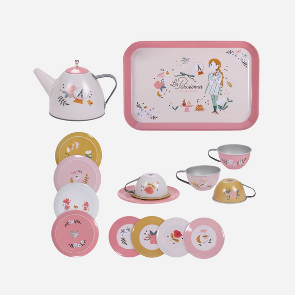 Moulin Roty - Suitcase - Tea Party Set -The Rosalies