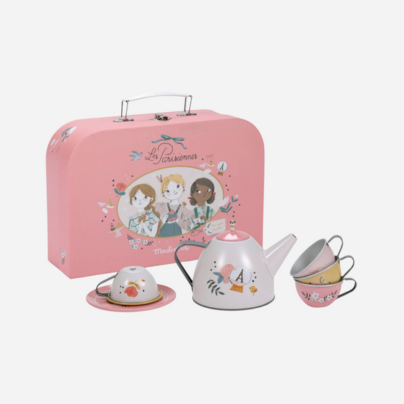 Moulin Roty - Suitcase - Tea Party Set -The Rosalies