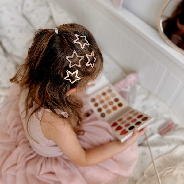 Mrs.Ertha - Glitter Starlight Hair Clips - Multicolor