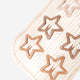 Mrs.Ertha - Glitter Starlight Hair Clips - Multicolor