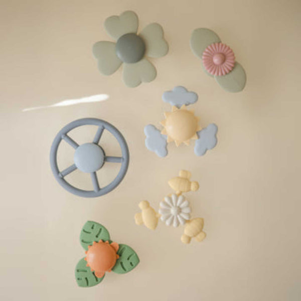 Mushie -  Bee Suction Spinner Toy