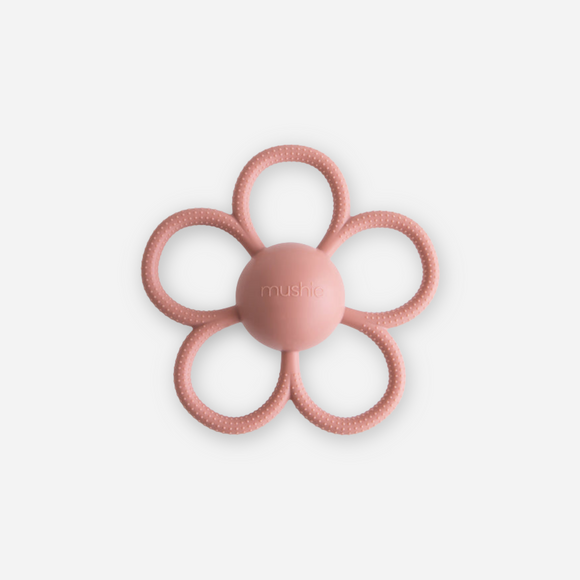 Mushie - Daisy Rattle Teether