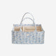 Mushie -  Diaper Caddy - Blue Flowers