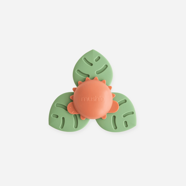Mushie - Dino Suction Spinner Toy