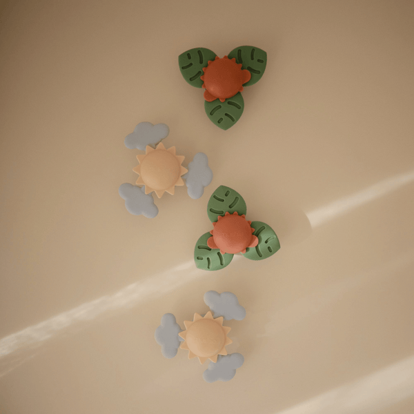 Mushie - Dino Suction Spinner Toy