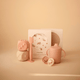 Mushie - Extra-Soft Muslin Bassinet Sheet - Blush