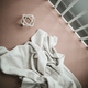 Mushie - Extra-Soft Muslin Bassinet Sheet - Blush
