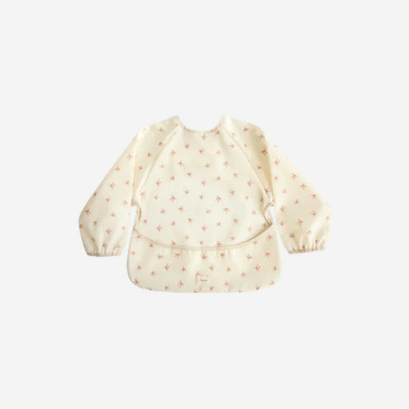 Mushie -  Long Sleeve Bib - Bows