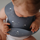 Mushie - Silicone Baby Bib - Boat