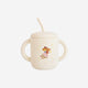 Mushie -  Silicone Training Cup + Straw - Fairy Mouse