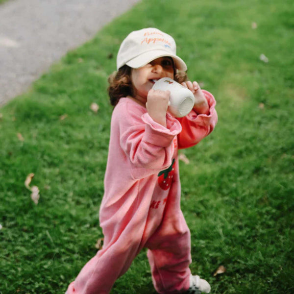 Mushie -  Silicone Training Cup + Straw - Fairy Mouse