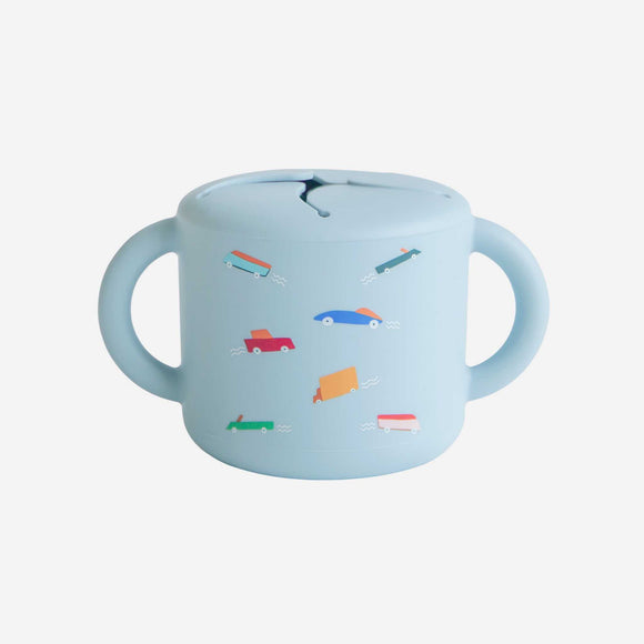 Mushie - Snack Cup - Retro Cars