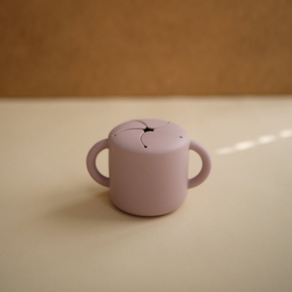 Mushie - Snack Cup - Soft Lilac