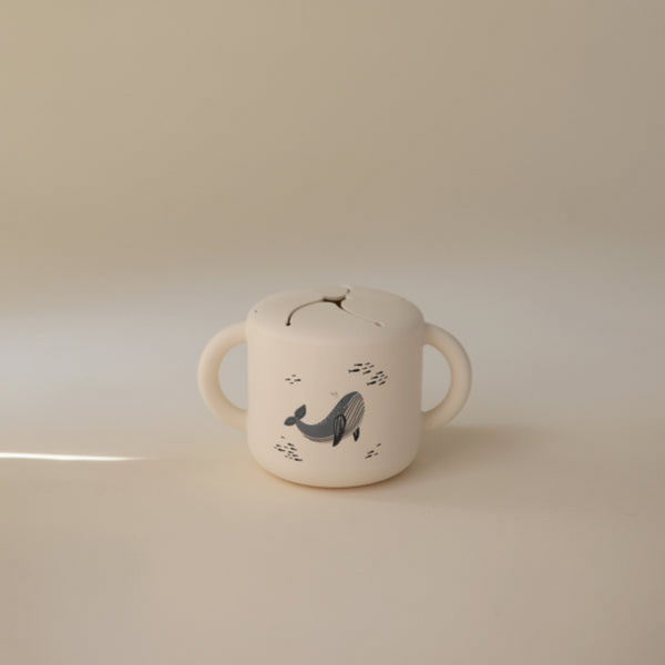 Mushie - Snack Cup - Whales