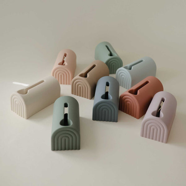 Mushie - Spout Cover - Periwinkle