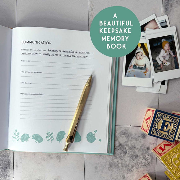 My Baby's Book: A Keepsake Journal - Green