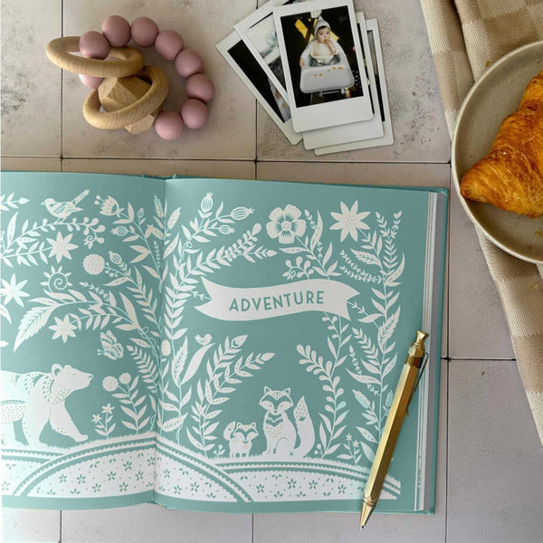 My Baby's Book: A Keepsake Journal - Green