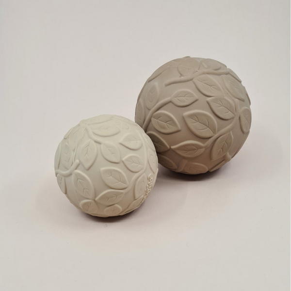 Natruba - Natural Rubber Sensory Ball Set Leaf - Earth