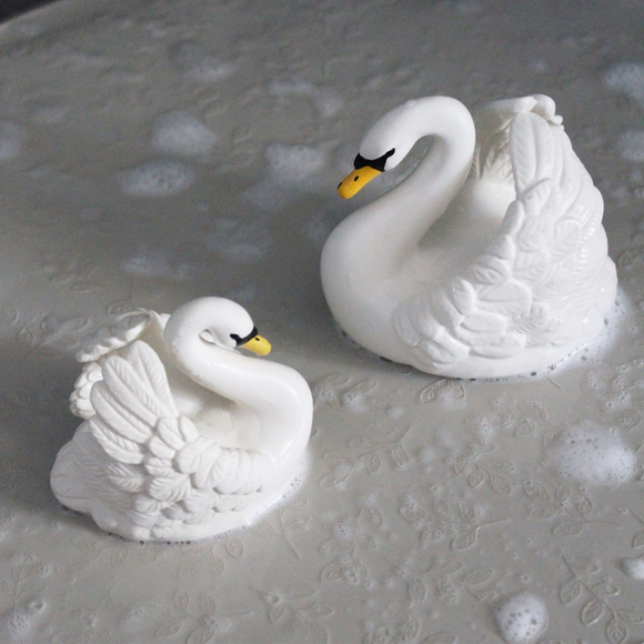 Natruba - Natural Rubber Bath Toy Swan