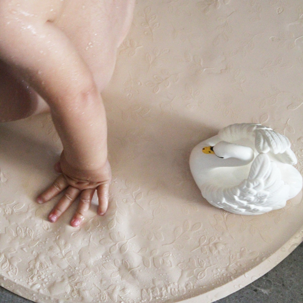 Natruba - Natural Rubber Bath Toy Swan