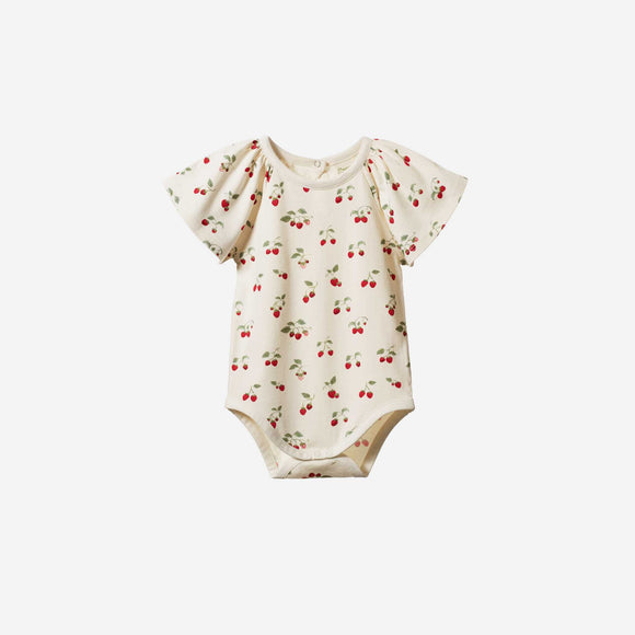 Nature Baby - Faye Bodysuit - Strawberry Blush