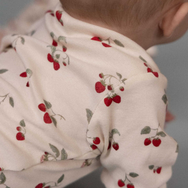 Nature Baby - Faye Bodysuit - Strawberry Blush