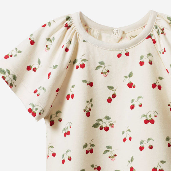 Nature Baby - Faye Tee - Strawberry Blush