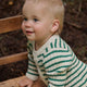 Nature Baby - Lou Suit Cotton Knit - Pine Sailor Stripe