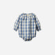 Nature Baby - Meadow Bodysuit Gingham - Bluebell Check