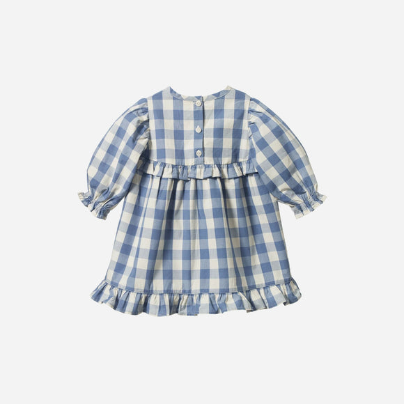 Nature Baby - Nora Dress - Bluebell Check