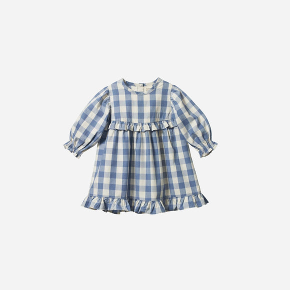 Nature Baby - Nora Dress - Bluebell Check