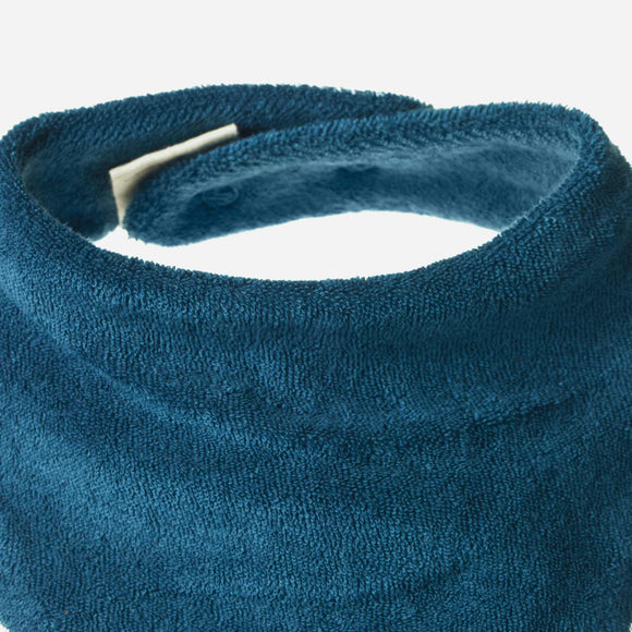 Nature Baby - Terry Triangle Bib - Teal
