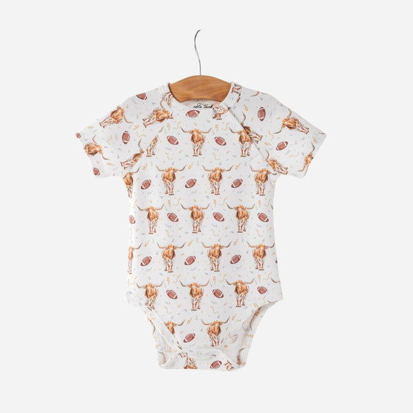 Nola Tawk - Organic Cotton Baby Onesie - Kickoff in Texas