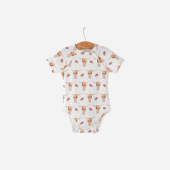 Nola Tawk - Organic Cotton Baby Onesie - Kickoff in Texas