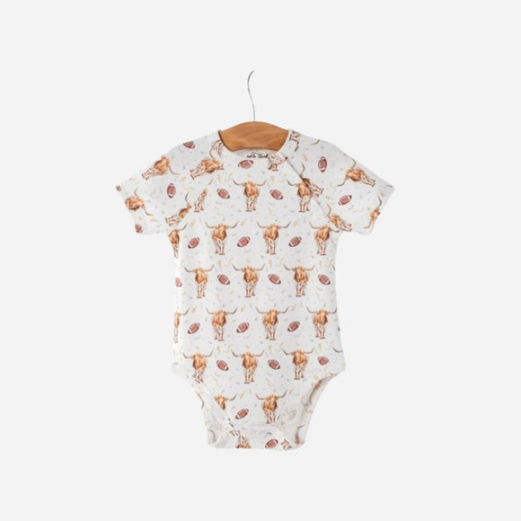 Nola Tawk - Organic Cotton Baby Onesie - Kickoff in Texas