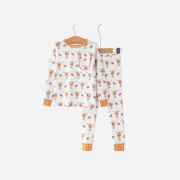 Nola Tawk - Organic Cotton Kids Pajamas - Kickoff in Texas