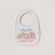 Nola Tawk - Texas Organic Cotton Baby Bib - My First Game Day