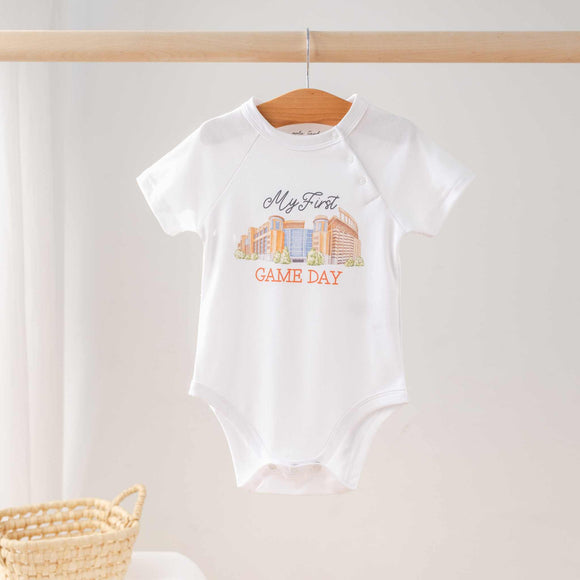 Nola Tawk - Texas Organic Cotton Onesie - My First Game Day