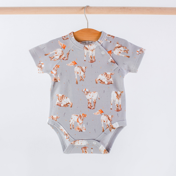 Nola Tawk - Texas' Most Valuable Calf Organic Cotton Onesie