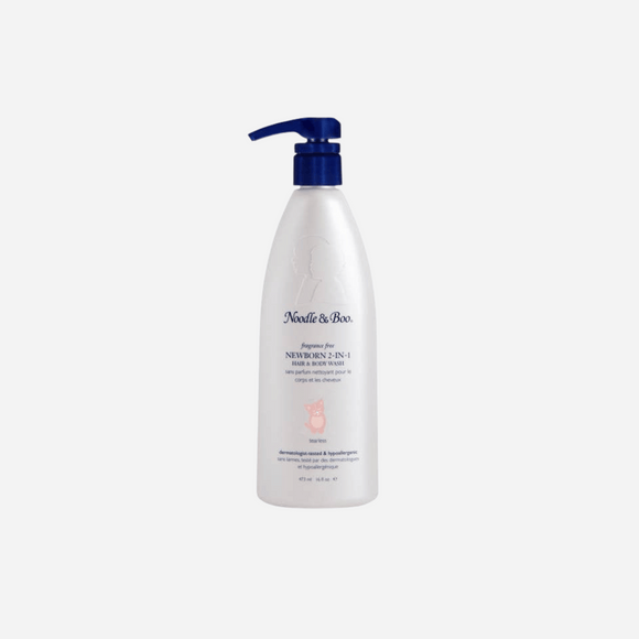 Noodle & Boo - Newborn 2-in-1 Hair & Body Wash, Fragrance-Free, 16 oz