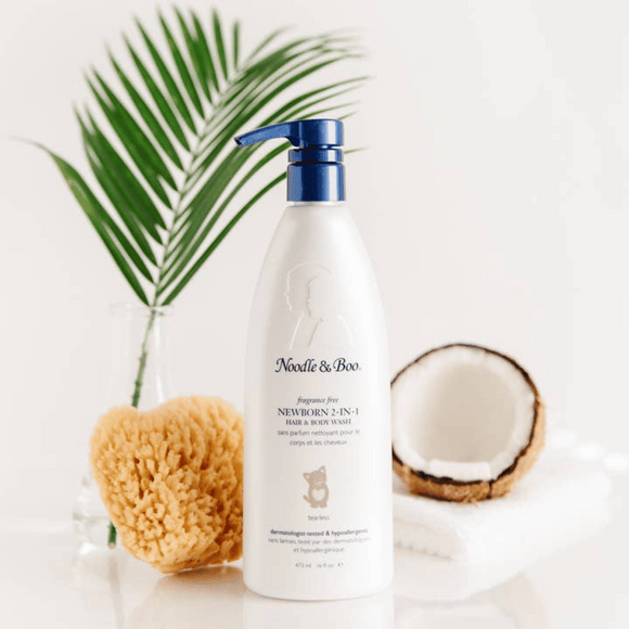 Noodle & Boo - Newborn 2-in-1 Hair & Body Wash, Fragrance-Free, 16 oz