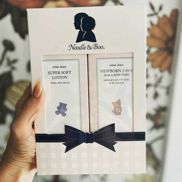 Noodle & Boo - Noodle & Boo Newborn Gift Set - Crème Douce