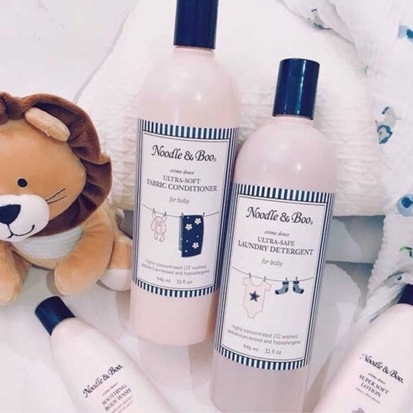 Noodle & Boo - Ultra-Safe Baby Laundry Detergent, Crème Douce, 32 oz