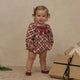 Noralee - Annette Romper - Holiday Tartan