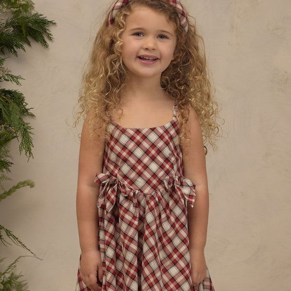 Noralee -  Betsy Dress - Holiday Tartan